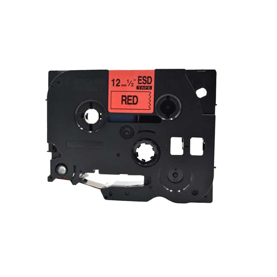 Brother TZ-232 Red/White 12mm Label Tape Cassette