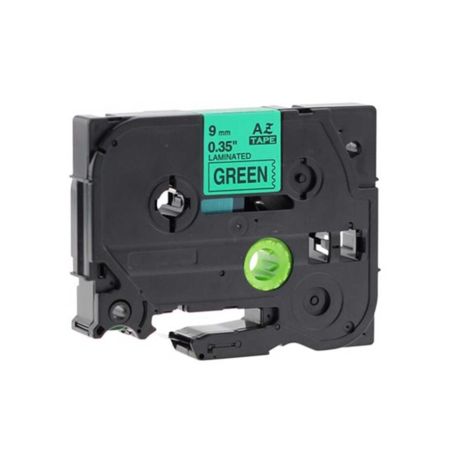 Brother TZ-721 Black/Green 9mm Label Tape Cassette