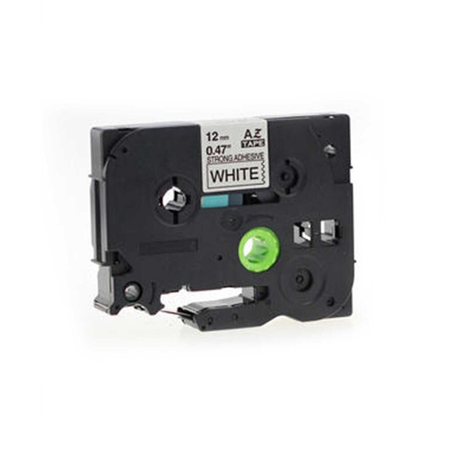 Brother TZe-S231 Extra Strength Adhesive Black/White 12mm Label Tape Cassette