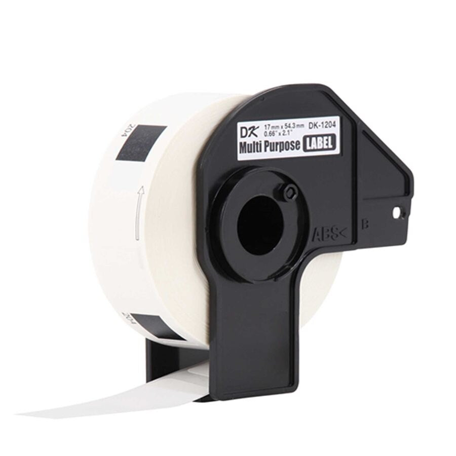 0.66" x 2.1" Brother DK1204 Multipurpose Labels (400)