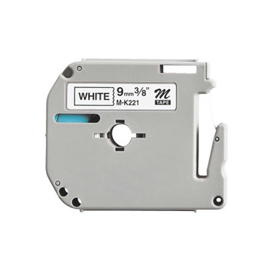 Brother MK-221 Black/White 9mm Label Tape Cassette