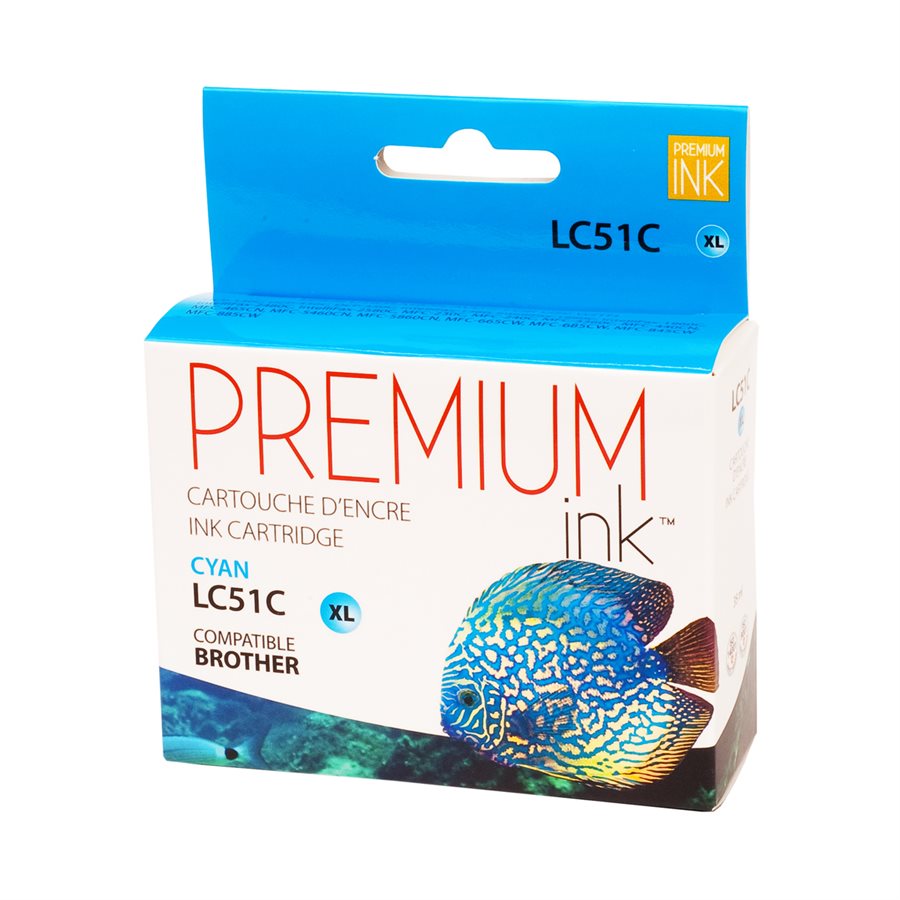 Brother LC51XL Cyan