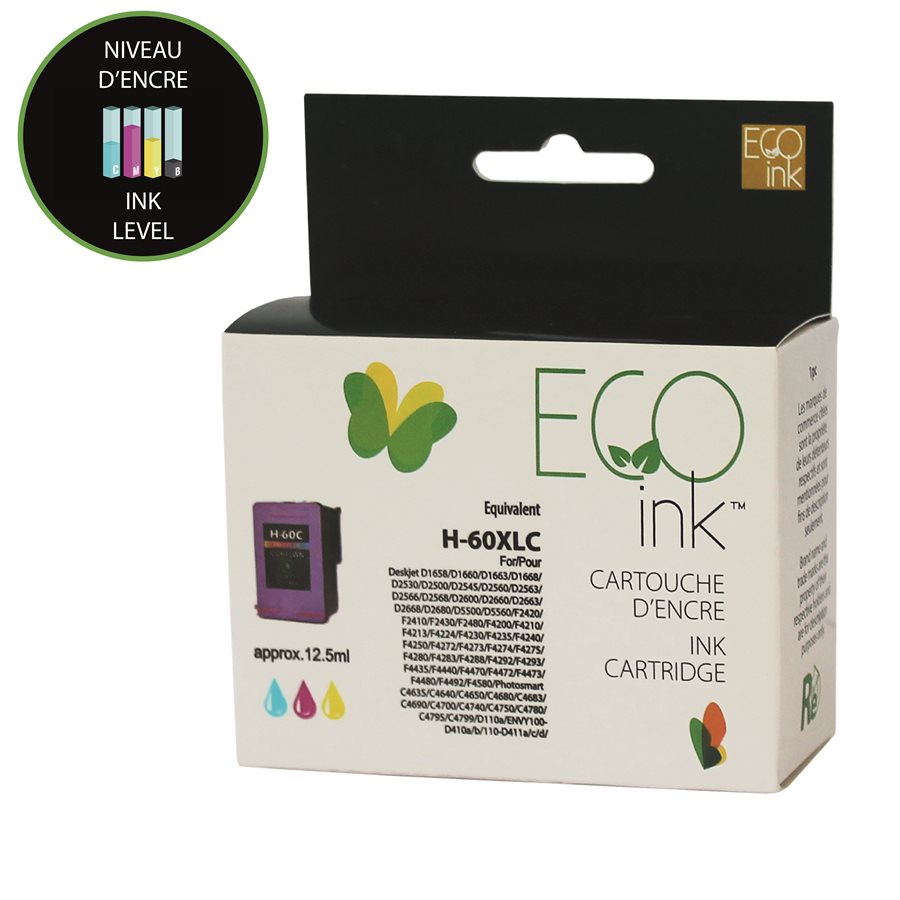 HP No. 60XL CC644 Tri-Color CMY