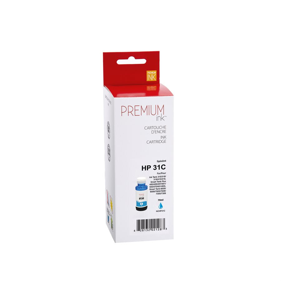 HP 31 (1VU26A) Cyan 70ml