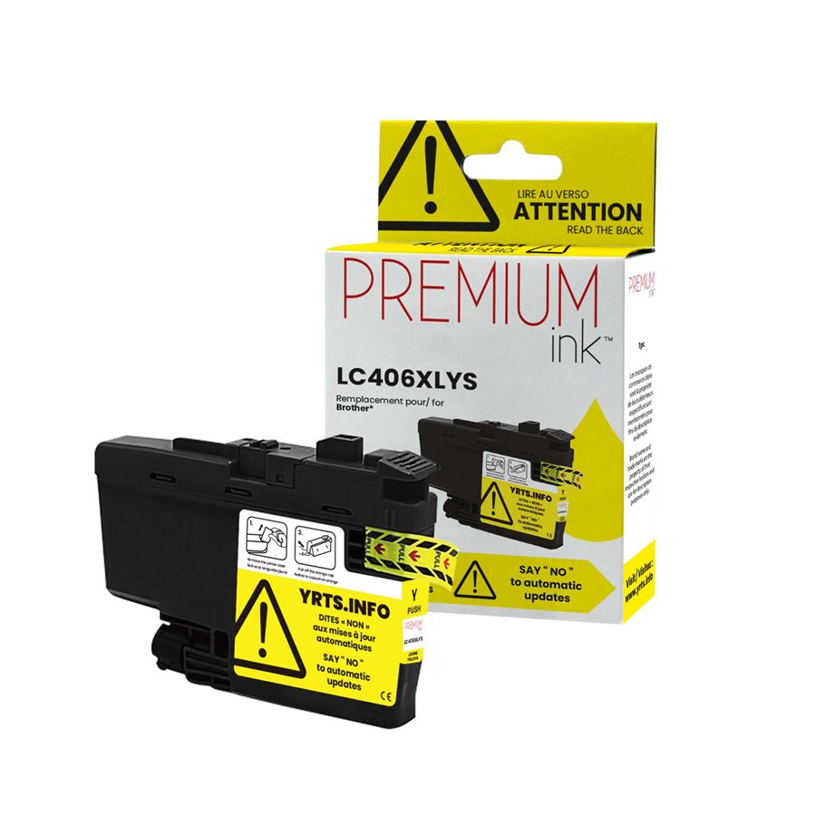 Brother LC406XL Pigment Yellow 5K