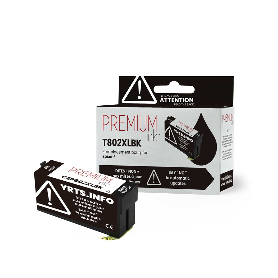 Epson T802XL YRTS Black 2.6K