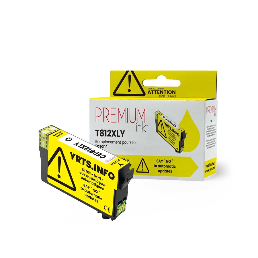 Epson T812XL420 YRTS Yellow