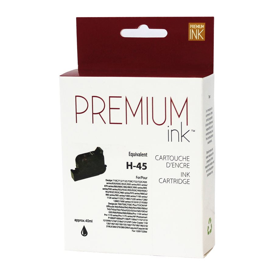 HP No. 45/51645AN Black