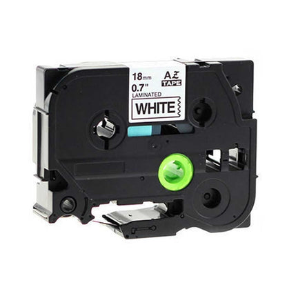 Brother TZ-241 Black/White 18mm Label Tape Cassette