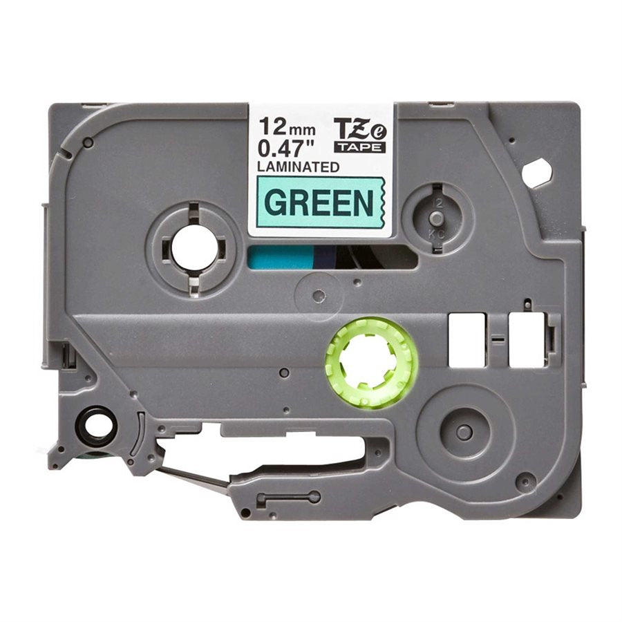 Brother TZ-731 Black/Green 12mm Label Tape Cassette