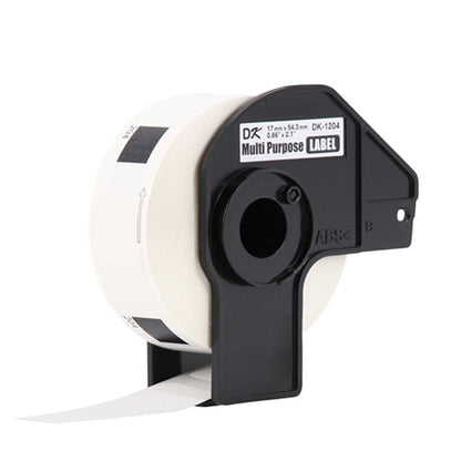 0.66" x 2.1" Brother DK1204 Multipurpose Labels (400)