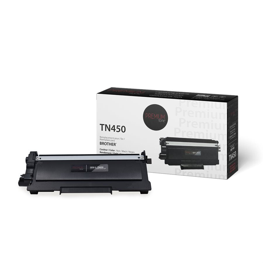 Brother TN450 Compatible Premium Tone 2.6K