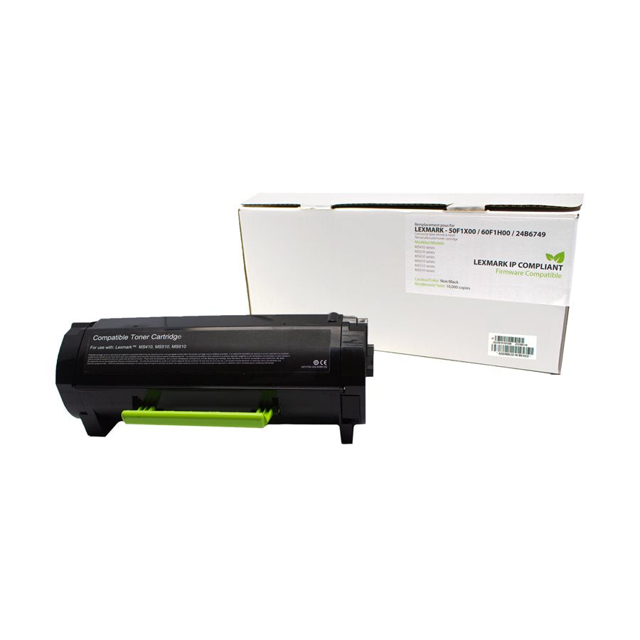 Lexmark Compliant 50F1X00, 60F1H00, 24B6749 Toner 10K