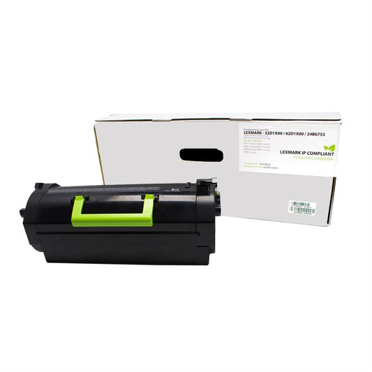 Lexmark Compliant 52D1X00, 62D1X00, 24B6753 Toner 45K