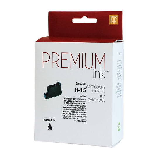 HP No. 15 C6615A Black