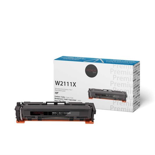 HP W2111X / 206X YRTS Cyan 2.4K