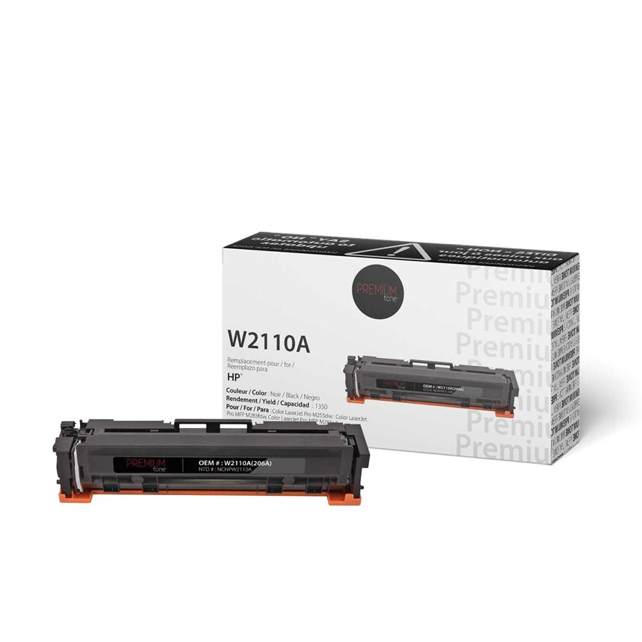 HP 206A W2110A YRTS Black 1350 pages