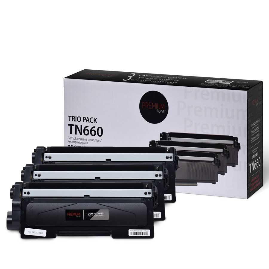 Brother TN660 Trio Pack 2.6K