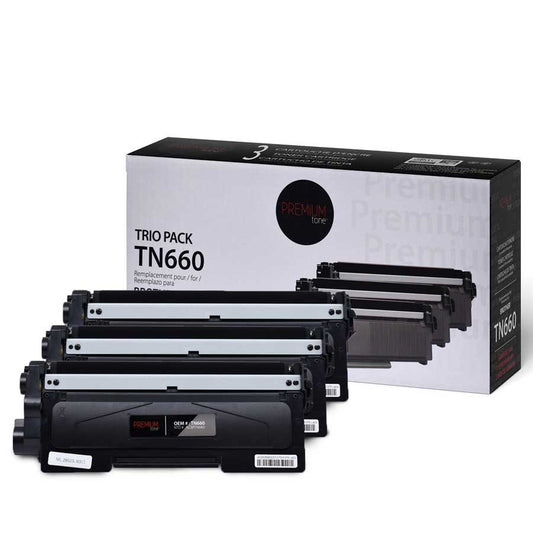 Brother TN660 Trio Pack 2.6K