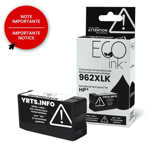 HP No.962XL 3JA03AN Black YRTS 2K