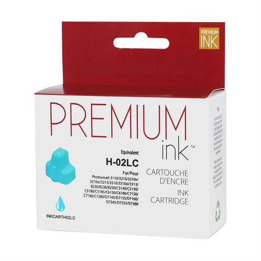 HP No. 02 C8774W Lt Cyan