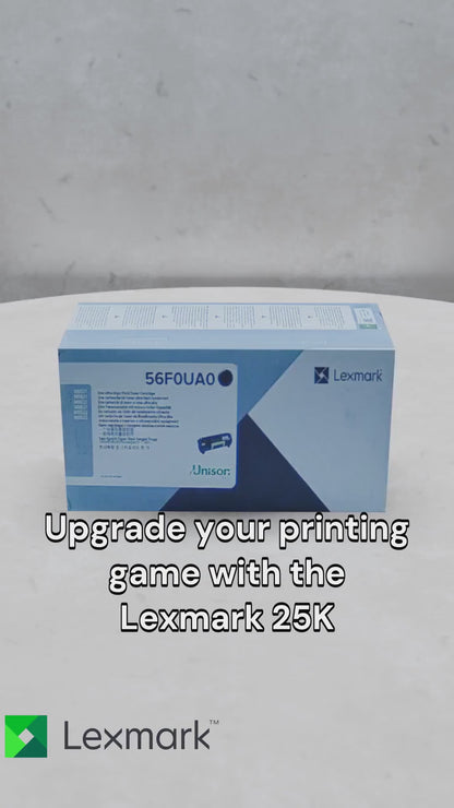 Lexmark MS/MX521, 622, MX522, MS621 25K Toner Cartridge Part no.: 56F0UA0