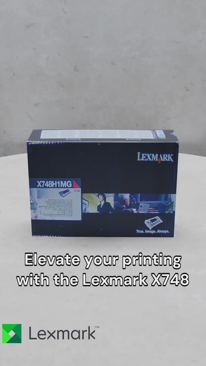 Lexmark X748 Magenta Return Program 10K Toner Cartridge
