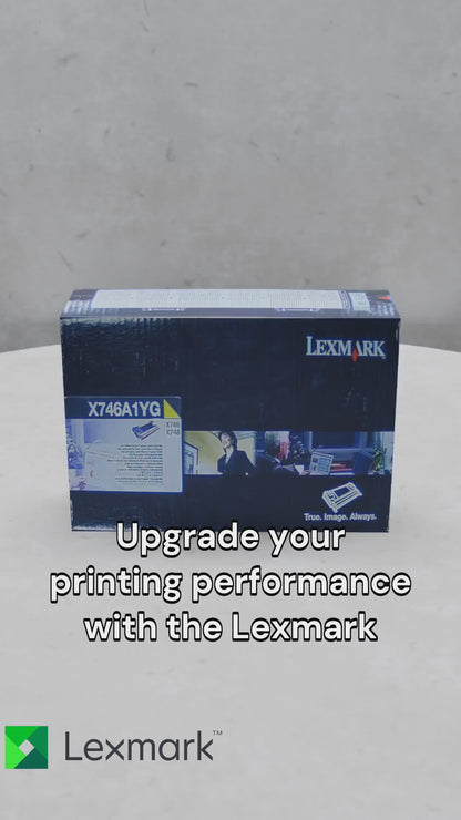 Lexmark X746,748 Yellow Return Program 7K Toner Cartridge