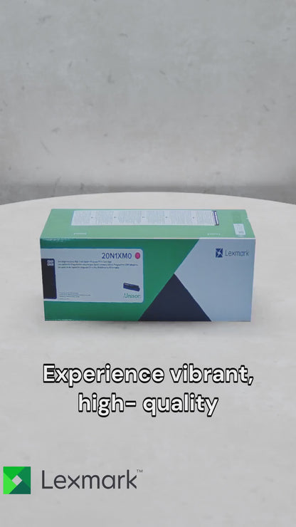 Lexmark CS/CX431 Magenta Return Programme 6.7K Print Cartridge Part no.: 20N1XM0