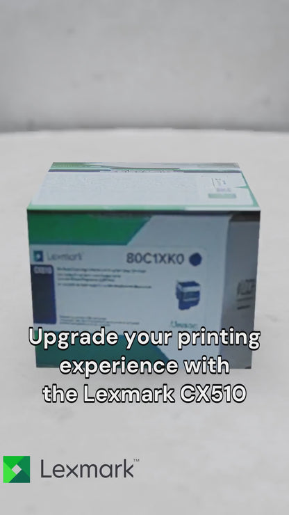 Lexmark CX510 Black Return Program 8K Toner Cartridge