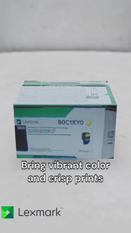 Lexmark CX510 Yellow Return Program 4K Toner Cartridge