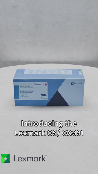 Lexmark CS/CX331 Magenta 4.5K Print Cartridge Part no.: 20N0H30